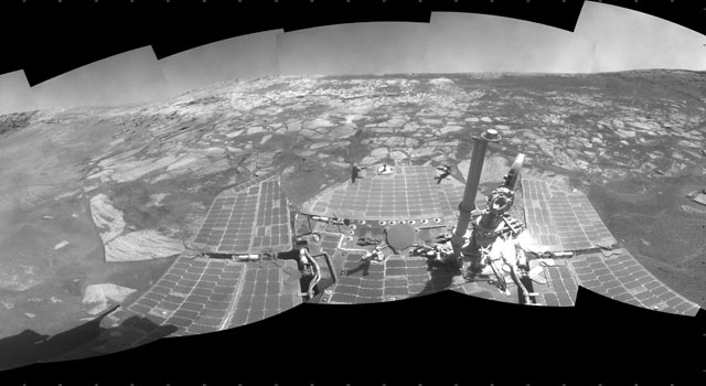 Opportunity Victoria Crater NASA JPL mars